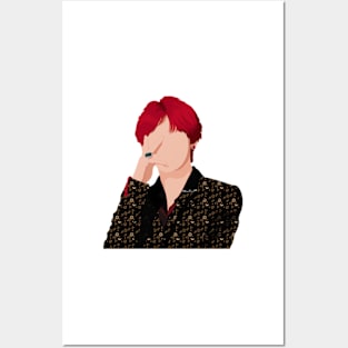 BTS V Posters and Art